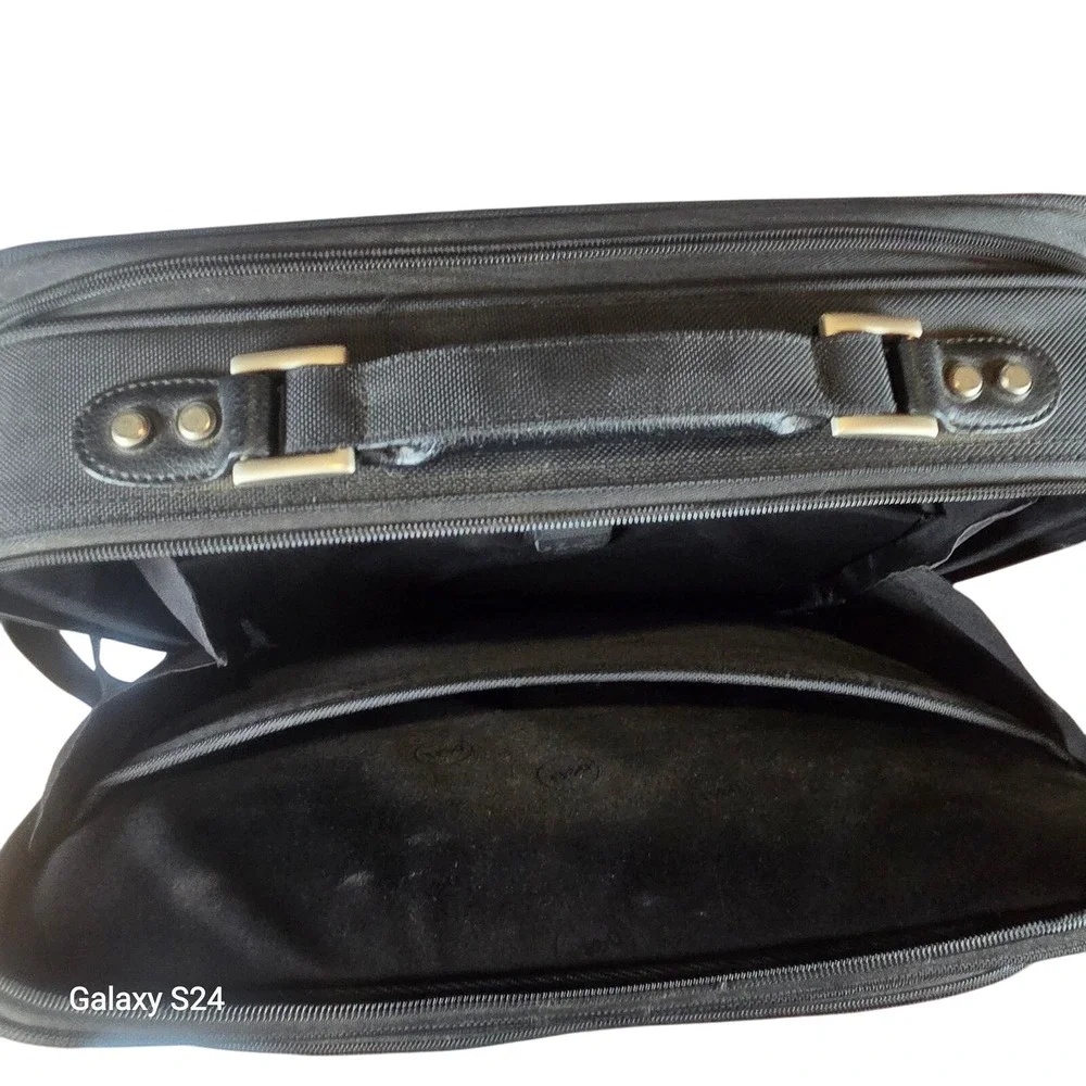 DELL Black Laptop Bag Briefcase Shoulder Strap‎ Business Travel Commute